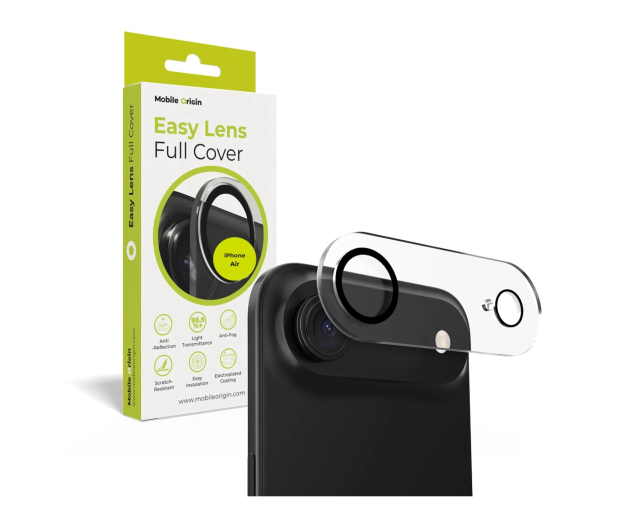 Mobile Origin Easy Lens full cover do iPhone Air clear - 1363040 - zdjęcie